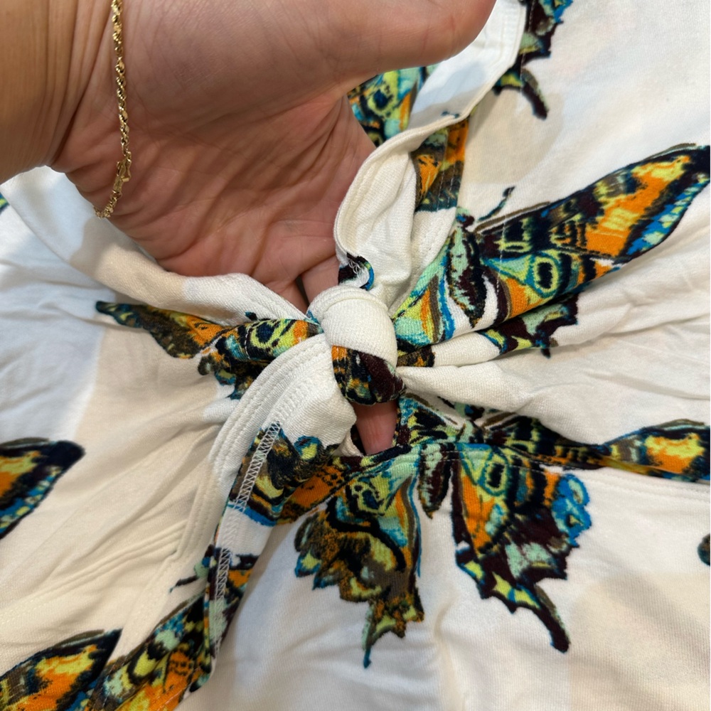 Free People Butterfly Print top - Picture 5 of 5